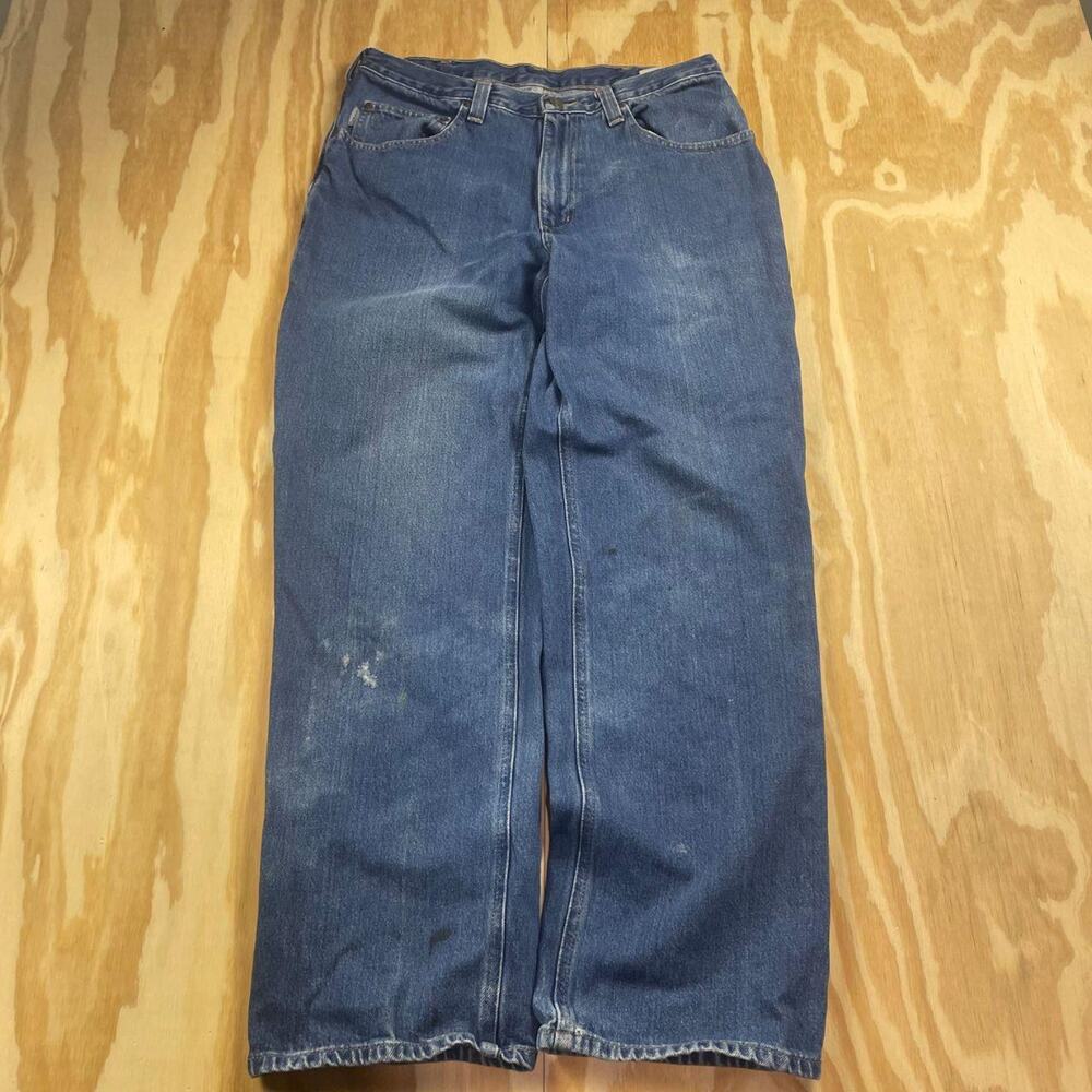 Carhartt Relaxed Fit Jeans – Dark Blue – Men’s 32x30